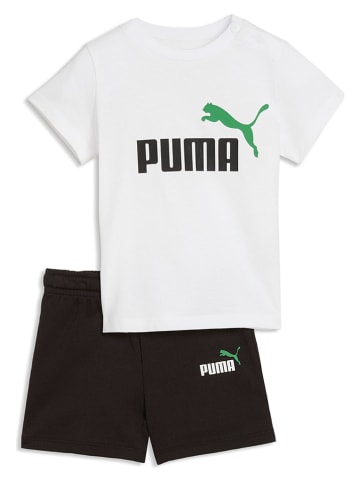 2-delige outfit "MINICATS ESS" zwart/wit