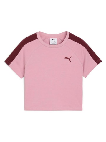 Shirt lichtroze/bordeaux