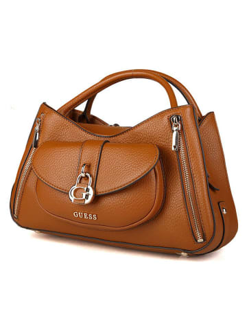 Henkeltasche in Cognac - (B)34 x (H)20 x (T)10 cm