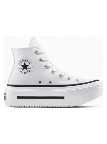 Sneakersy "Chuck Taylor All Star Double Stack" w kolorze białym