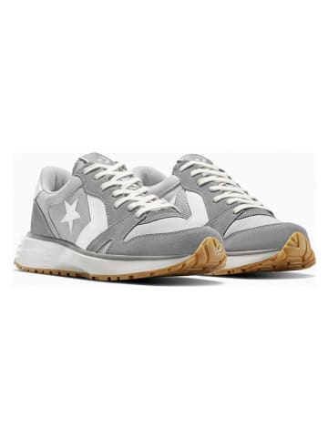 Leder-Sneakers "Omni Trainer" in Grau