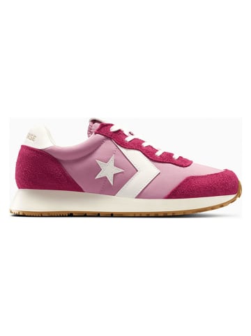 Leder-Sneakers "Omega" in Pink/ Rosa/ Weiß