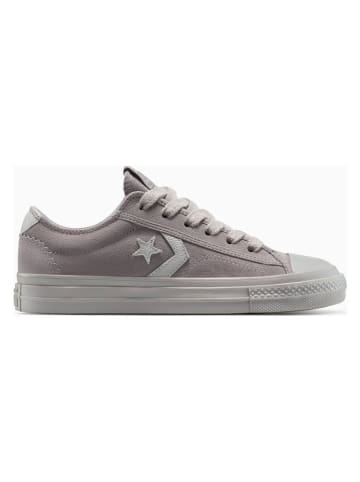 Leder-Sneakers "Star Player 76" in Grau