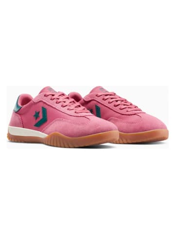 Leren sneakers "Run Star" lichtroze