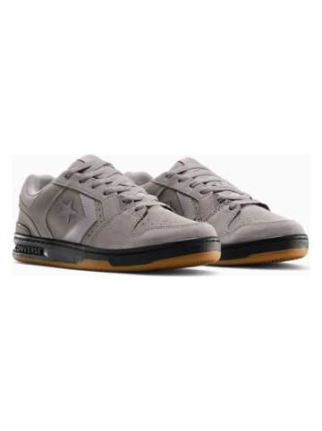 Leder-Sneakers "CL98" in Grau