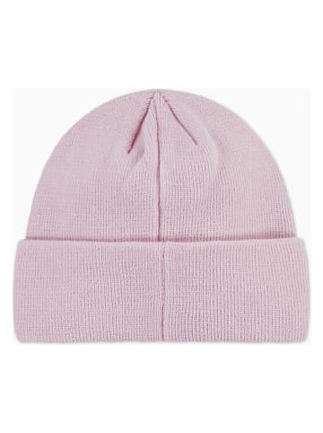 Czapka beanie w kolorze jasnoróżowym