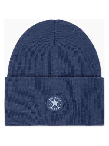 Czapka beanie w kolorze granatowym