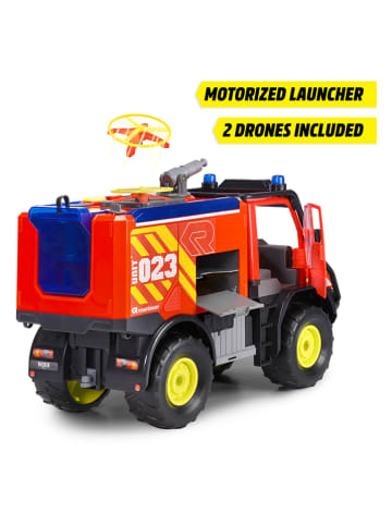 Samochód zabawkowy "Unimog U530" w kolorze czerwonym - 3+