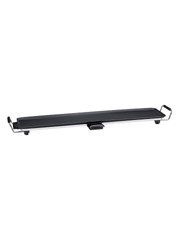 Tischgrill in Schwarz - (B)100 x (H)20 cm
