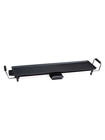 Stołowa płyta grillowa w kolorze czarnym - 80 x 30 cm