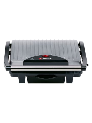 Kontaktgrill in Silber