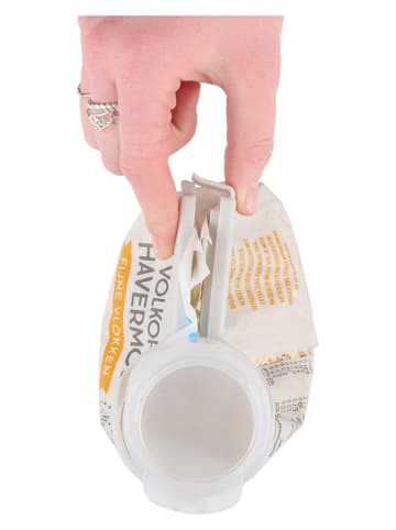 Dozowniki (2 szt.) w kolorze szarym do woreczków - wys. 13 cm