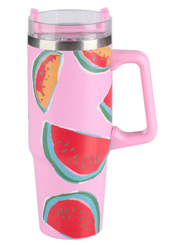 Kubek termiczny w kolorze jasnoróżowym - 900 ml