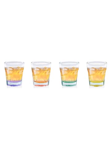 Kieliszki (4 szt.) w różnych kolorach do shotów - 43 ml