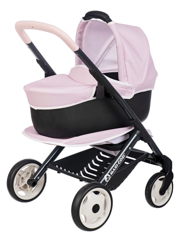 Wózek 3w1 "Maxi Cosi" w kolorze jasnoróżowym dla lalek - 3+