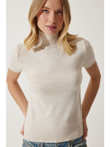 Sweter w kolorze kremowym