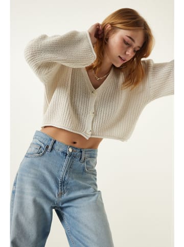 Cardigan in Creme