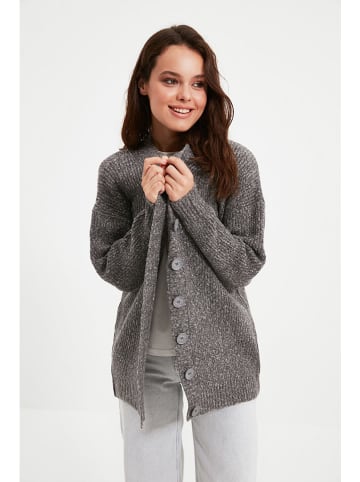 Cardigan in Grau