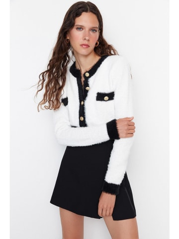 Vest wit/zwart