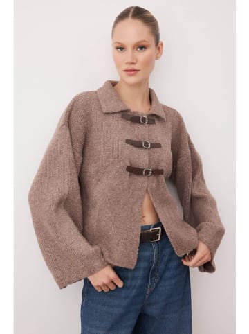 Vest taupe