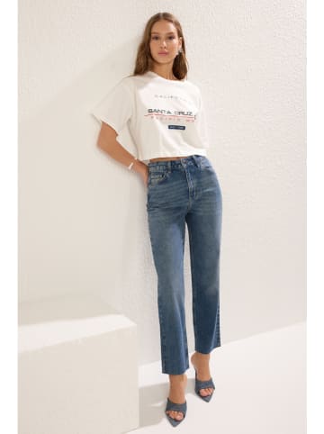 Jeans - Straight fit - in Dunkelblau
