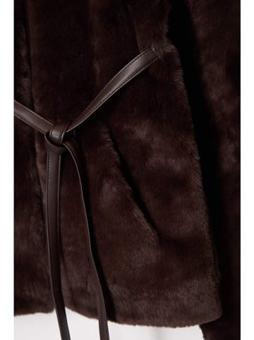 Teddyjacke in Dunkelbraun