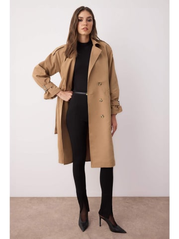 Trenchcoat lichtbruin