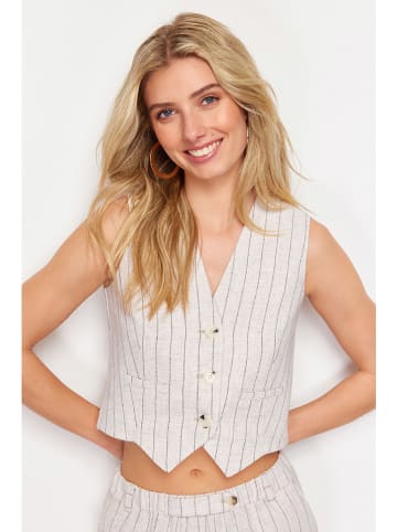 Weste in Creme