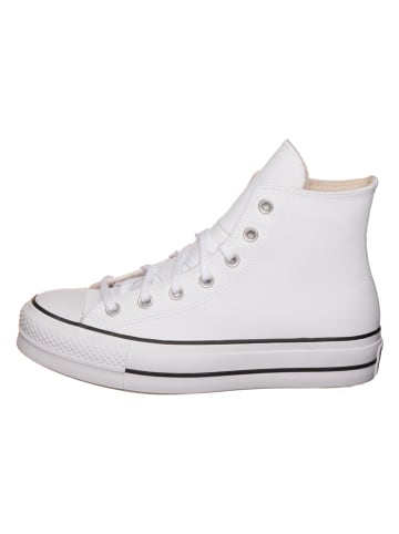 Leder-Sneakers "Chuck Taylor All Star" in Weiß
