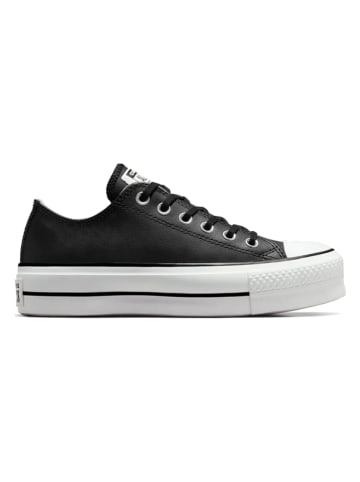 Skórzane sneakersy "Chuck Taylor All Star Platform" w kolorze czarnym