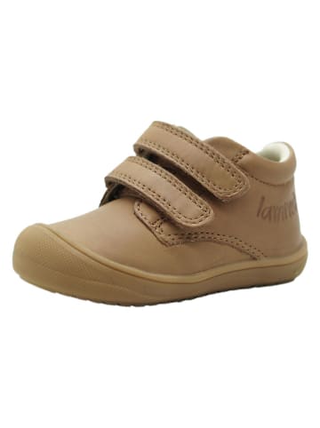 Leder-Lauflernschuhe in Hellbraun
