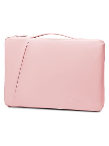 Torba "Linea" w kolorze jasnoróżowym na laptopa - 38 x 28 x 3 cm