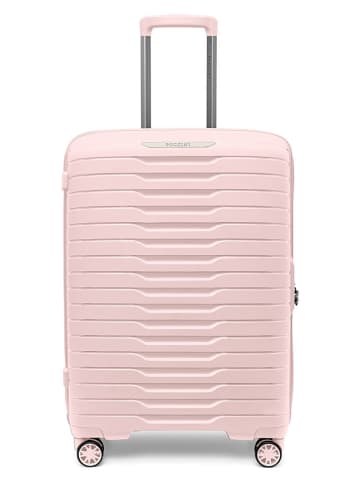 Hardcase-Trolley "Davos" in Rosa - (B)46 x (H)65 x (T)26 cm
