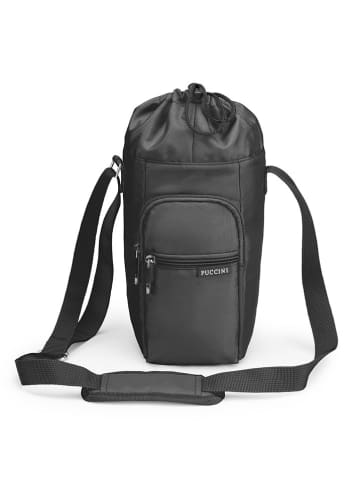 Torba w kolorze antracytowym na butelki - 10,5 x 29,5 x 13,5 cm