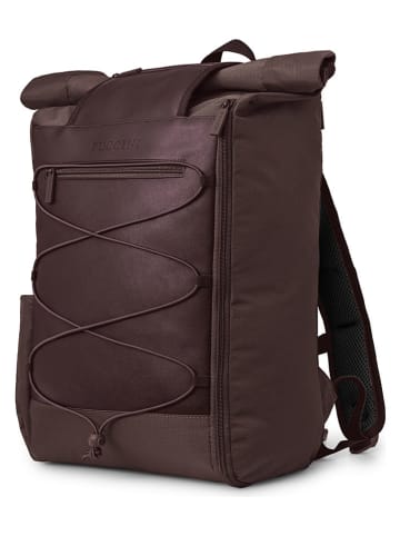 Plecak "Nomad" w kolorze bordowym - 29 x 57 x 16 cm