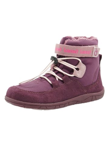 Leder-Barfuß-Boots in Lila