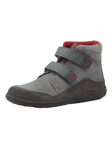 Leren barefootschoenen grijs