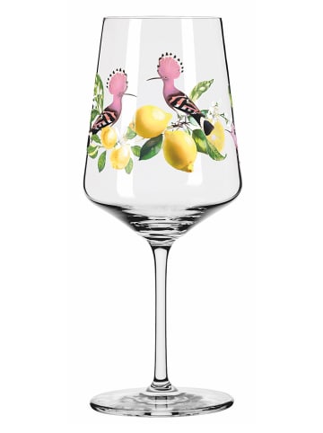 2-delige set: cocktailglazen "Summer Dew Limoncello" geel/groen - 544 ml