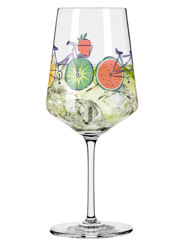 Kieliszek "Grill+Cook" w kolorze czarnym do koktajli - 544 ml