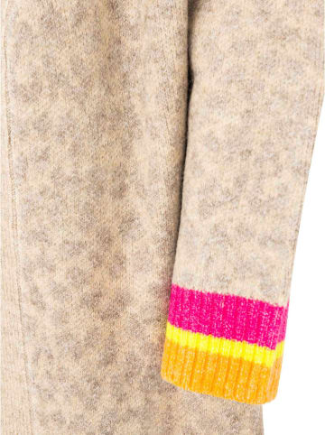 Cardigan "Wild Leo" in Beige