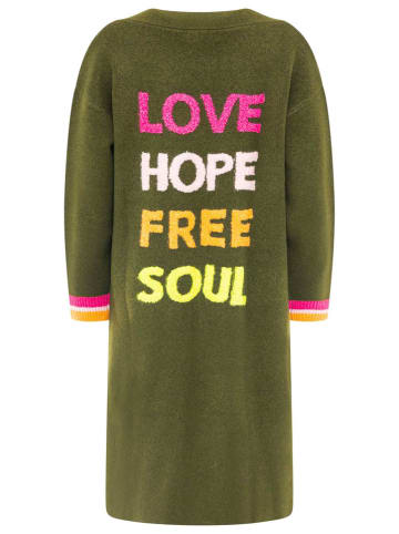 Cardigan "Hope" in Khaki