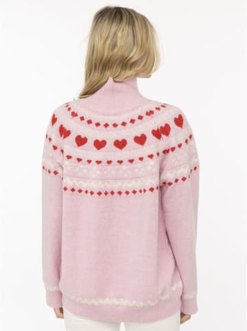 Pullover "Norweger" in Rosa