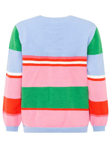Zwillingsherz Pullover "Herz Streifen" in Bunt