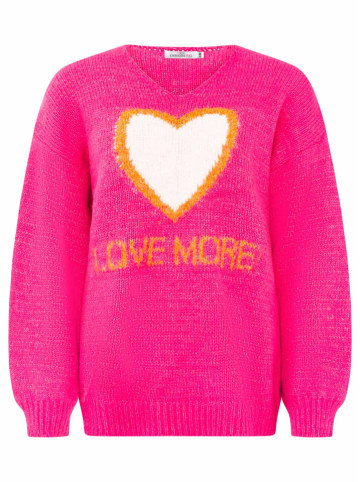 Pullover "Love More" in Pink