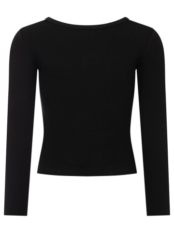 Longsleeve in Schwarz