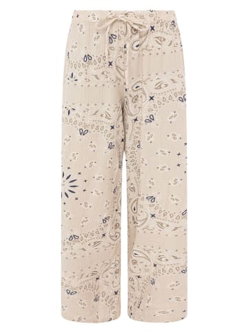 Stoffhose in Beige