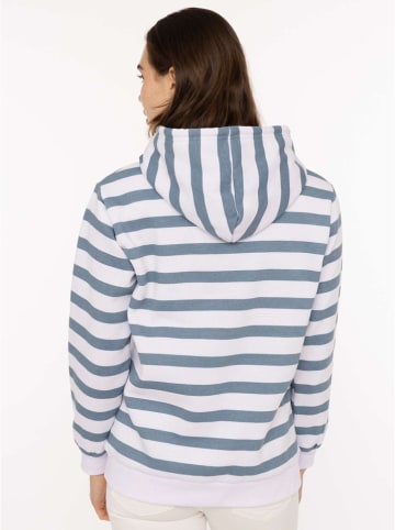 Bluza w kolorze niebiesko-białym