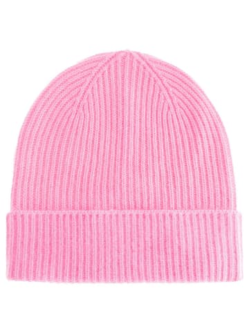Kaschmir-Mütze in Rosa