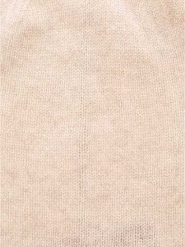 Kaschmir-Beanie in Beige
