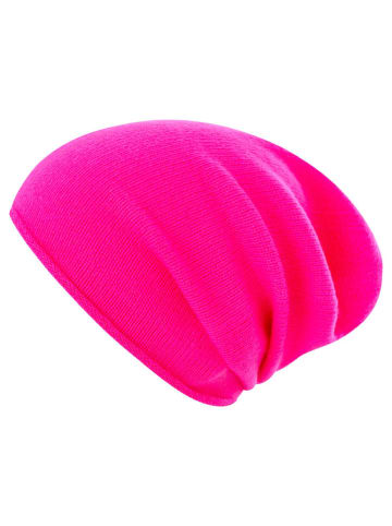 Kaschmir-Beanie in Pink